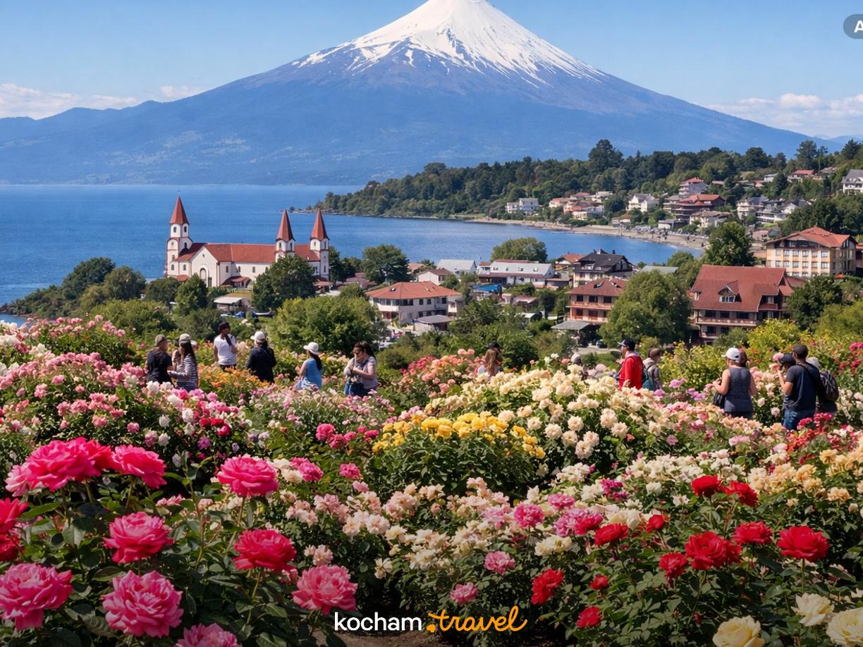 Ilustracja do tematu: Chile. Festiwal Róż w Puerto Varas: jak zaplanować wyjazd na to wydarzenie, zdobyć wejściówki i dopiąć logistykę