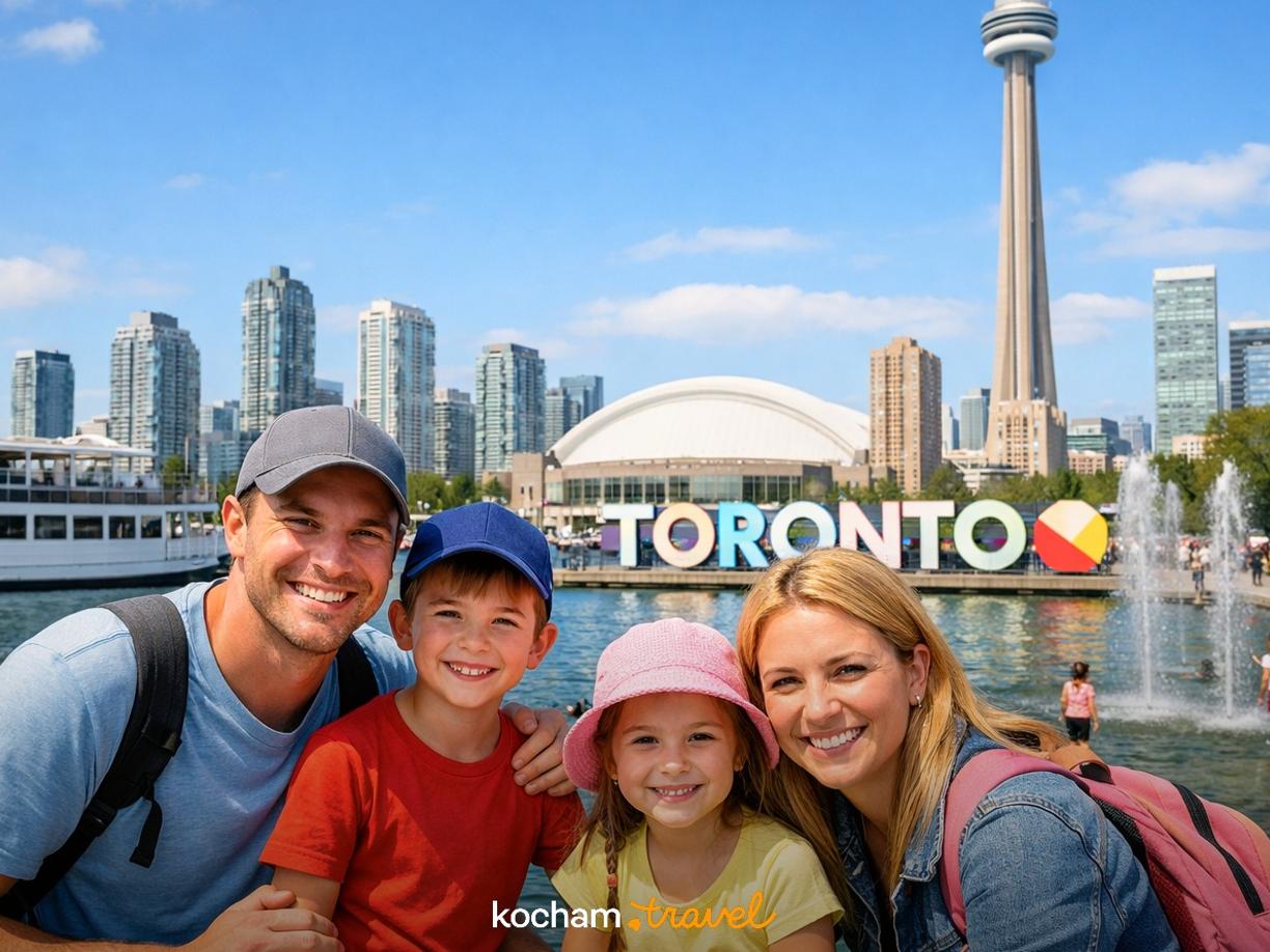 Ilustracja do tematu: Gdzie samolotem na urlop: Toronto w Kanadzie z dziećmi – atrakcje i porady dla całej rodziny.