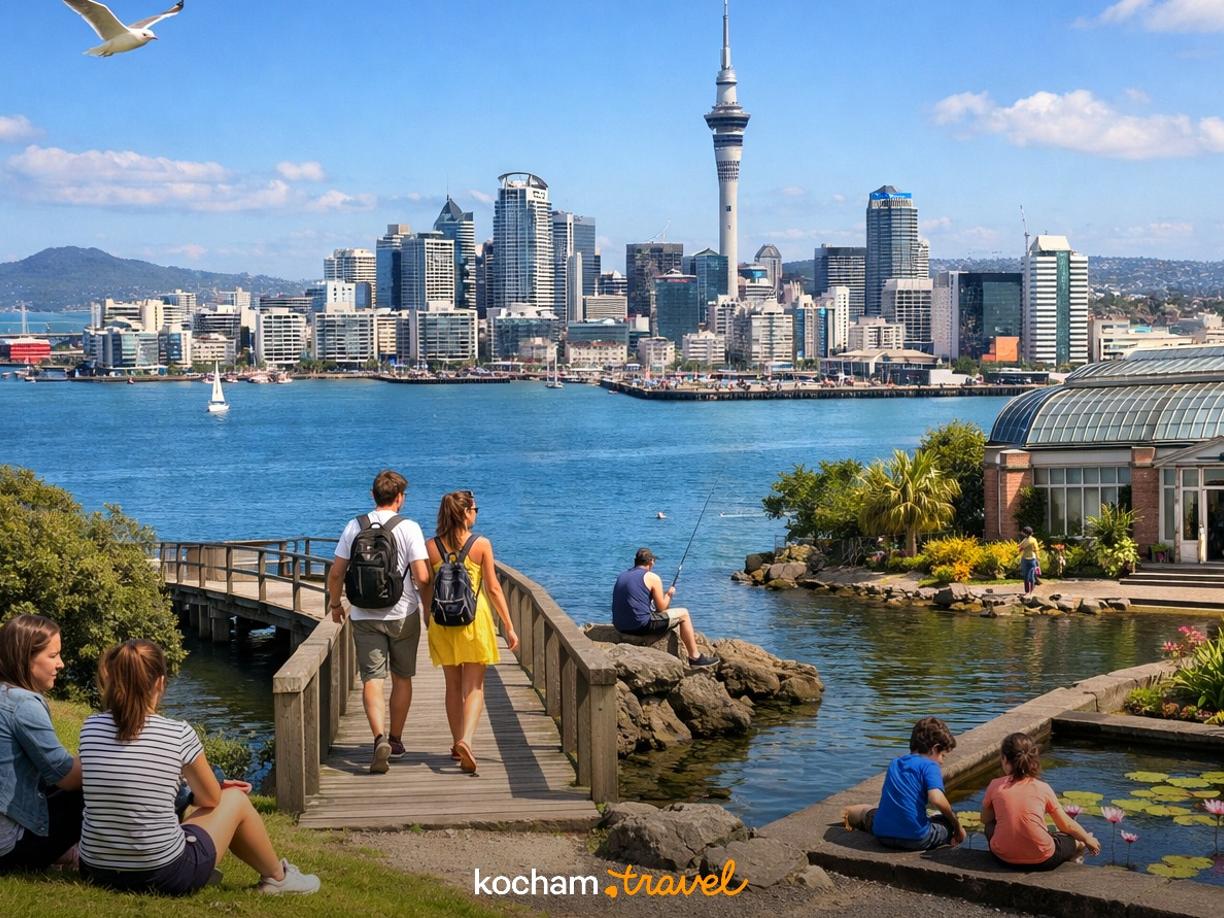 Ilustracja do tematu: Nowa Zelandia. Auckland za darmo: 10 atrakcji i miejsc, za które nie zapłacisz ani grosza.
