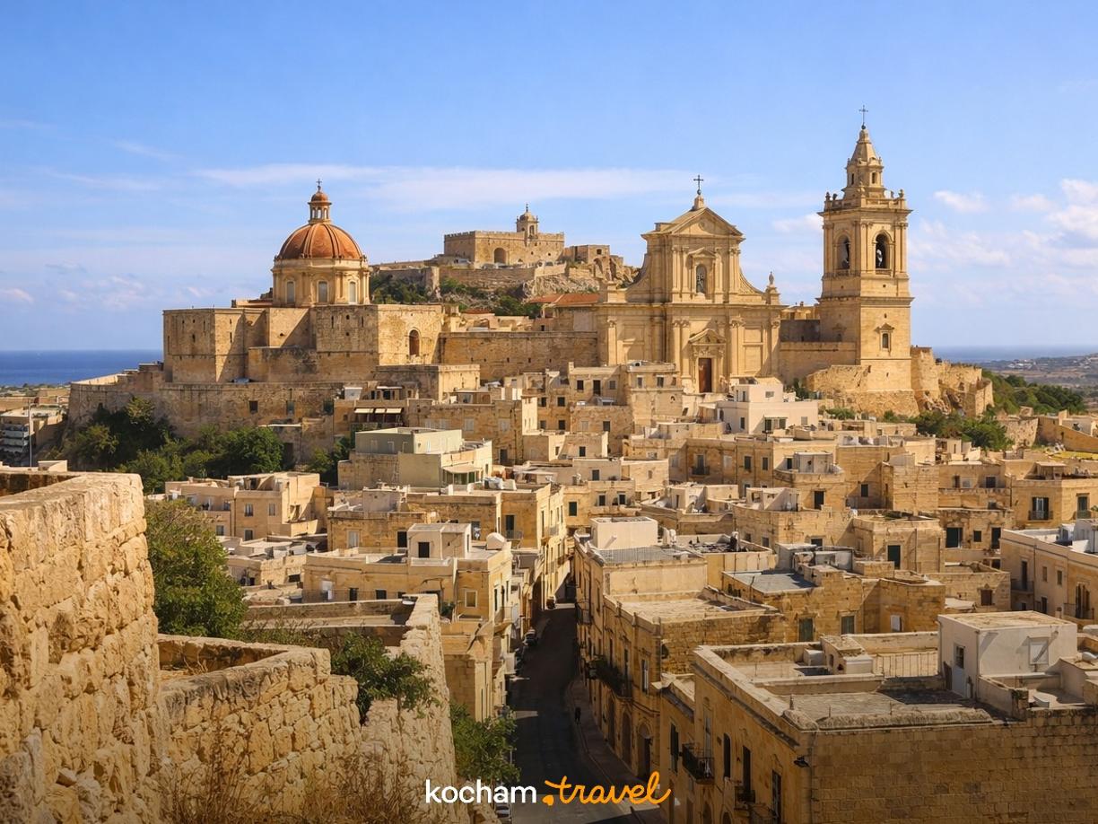 Ilustracja do tematu: Gotowy plan zwiedzania: Victoria, Malta - 3 dni