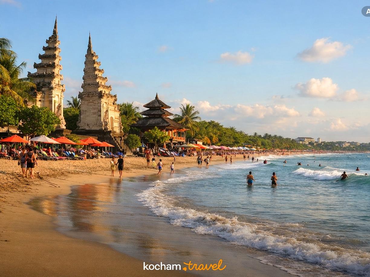 Ilustracja do tematu: Gotowy plan zwiedzania: Kuta, Indonezja - 3 dni