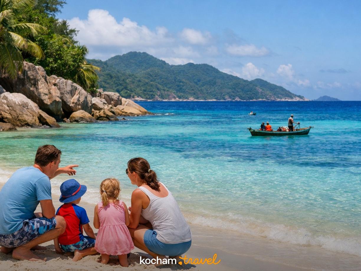 Ilustracja do tematu: Jak zaplanować wakacje do: La Digue, Seszele – poradnik dla rodzin z dziećmi