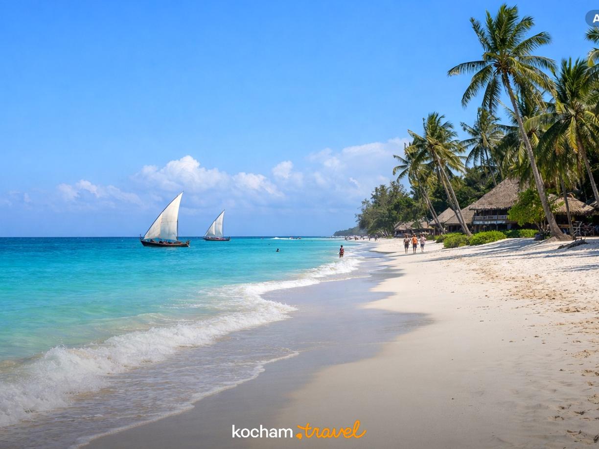Ilustracja do tematu: Gotowy plan zwiedzania: Diani Beach, Kenia - 3 dni