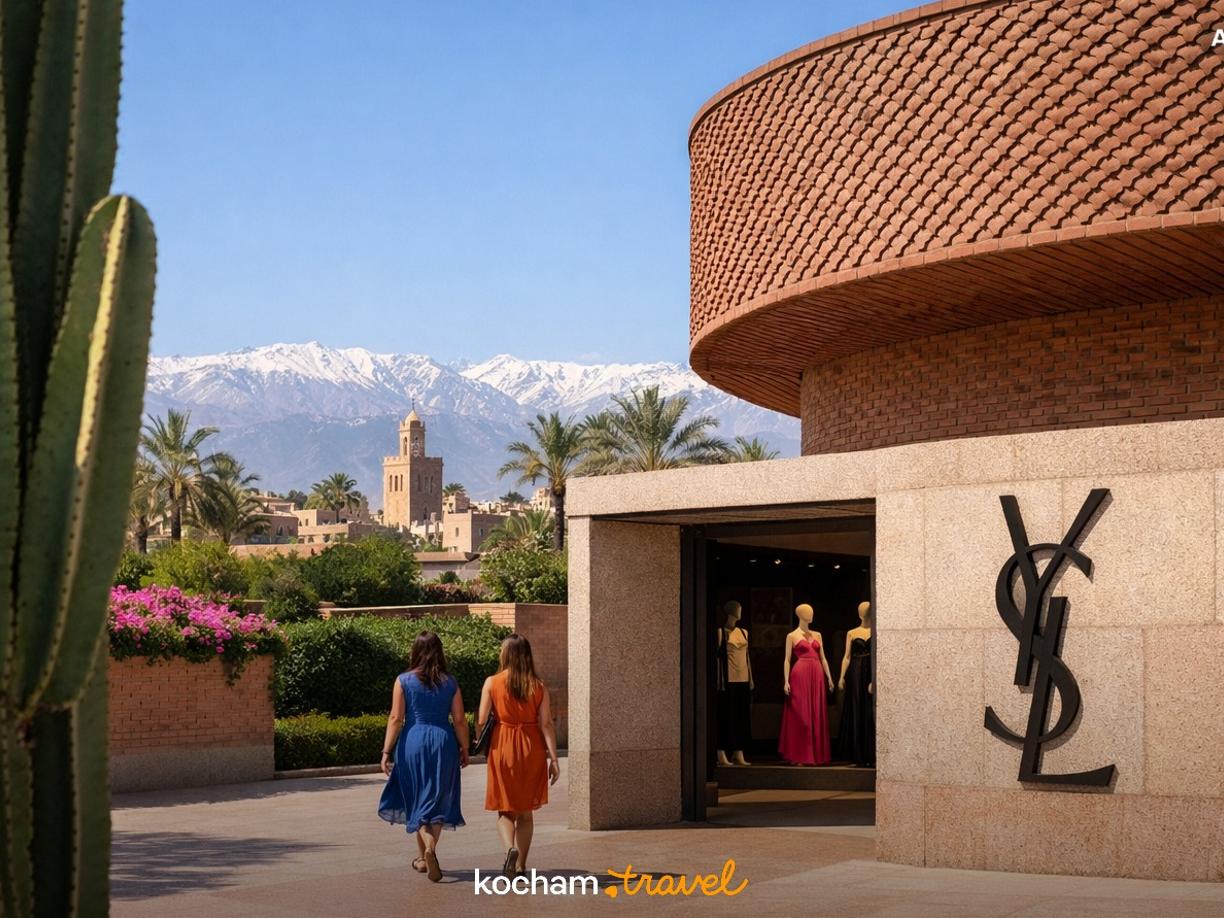 Ilustracja do tematu: Gdzie samolotem na urlop: Maroko i modowe dziedzictwo, czyli zwiedzanie muzeum Yves Saint Laurenta w Marrakeszu