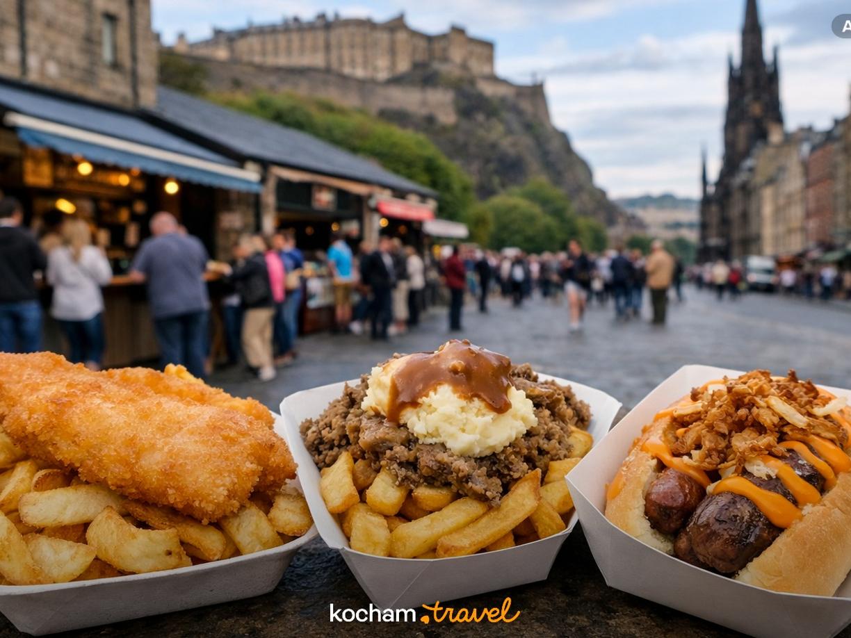 Ilustracja do tematu: Edynburg: gdzie zjeść — lokalne klasyki i street food?