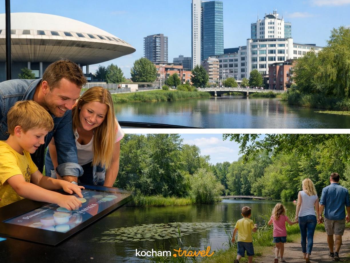 Ilustracja do tematu: City break z Krakowa: Eindhoven z dziećmi – od interaktywnych muzeów po zielone parki Brabancji.