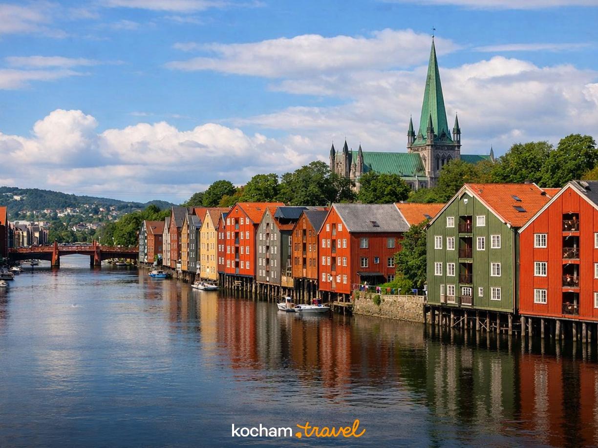 Ilustracja do tematu: Gotowy plan zwiedzania: Trondheim, Norwegia - 3 dni