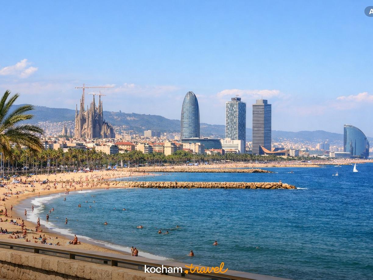 Ilustracja do tematu: Jak zaplanować wakacje do: Barcelona, Hiszpania
