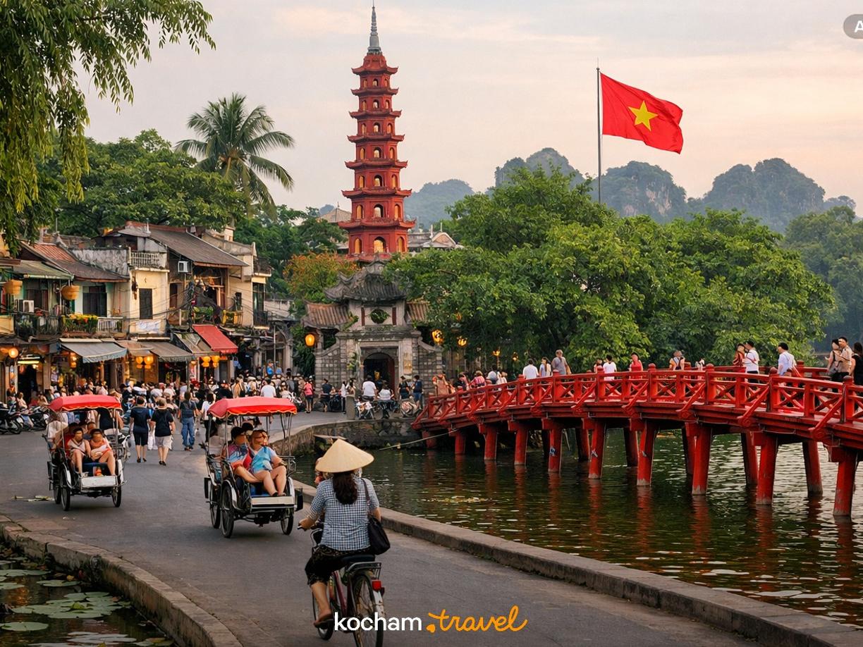 Ilustracja do tematu: Gotowy plan podróży: wyjazd do Hanoi w Wietnamie na 7 dni pełnych azjatyckiej kultury i relaksu
