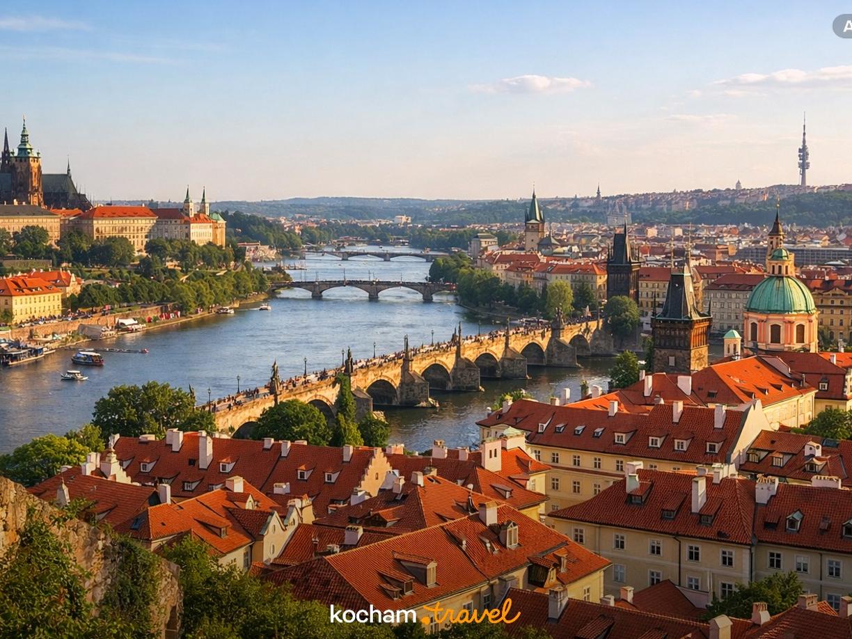 Ilustracja do tematu: Praga: najlepsze punkty widokowe i zdjęcia?