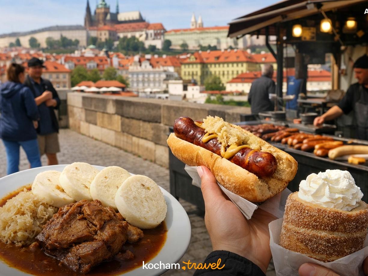 Ilustracja do tematu: Praga: gdzie zjeść — lokalne klasyki i street food?