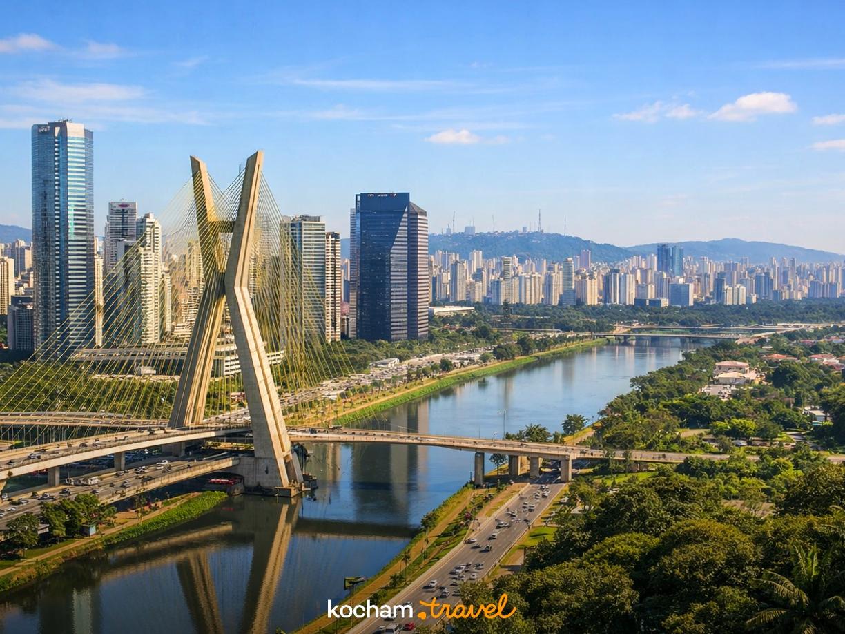 Ilustracja do tematu: Gotowy plan podróży: wyjazd do São Paulo w Brazylii na cały tydzień.
