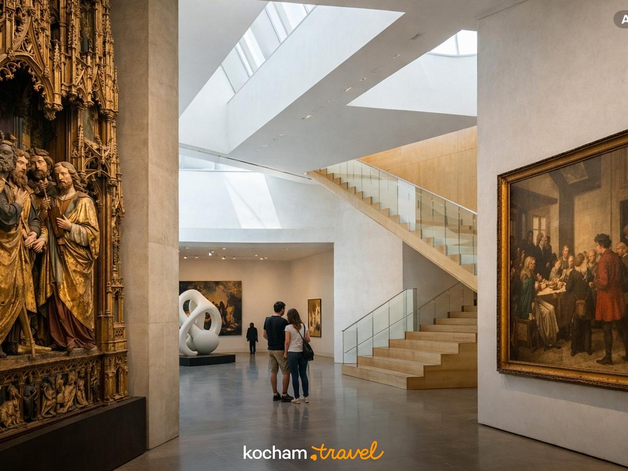 Ilustracja do tematu: City break z Warszawy: belgijskie Leuven - sztuka dawna i współczesna w niezwykłych wnętrzach M-Museum.