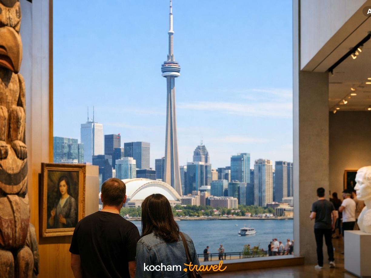 Ilustracja do tematu: Gotowy pomysł na urlop w Kanadzie i zwiedzanie Toronto szlakiem fascynujących muzeów oraz galerii sztuki