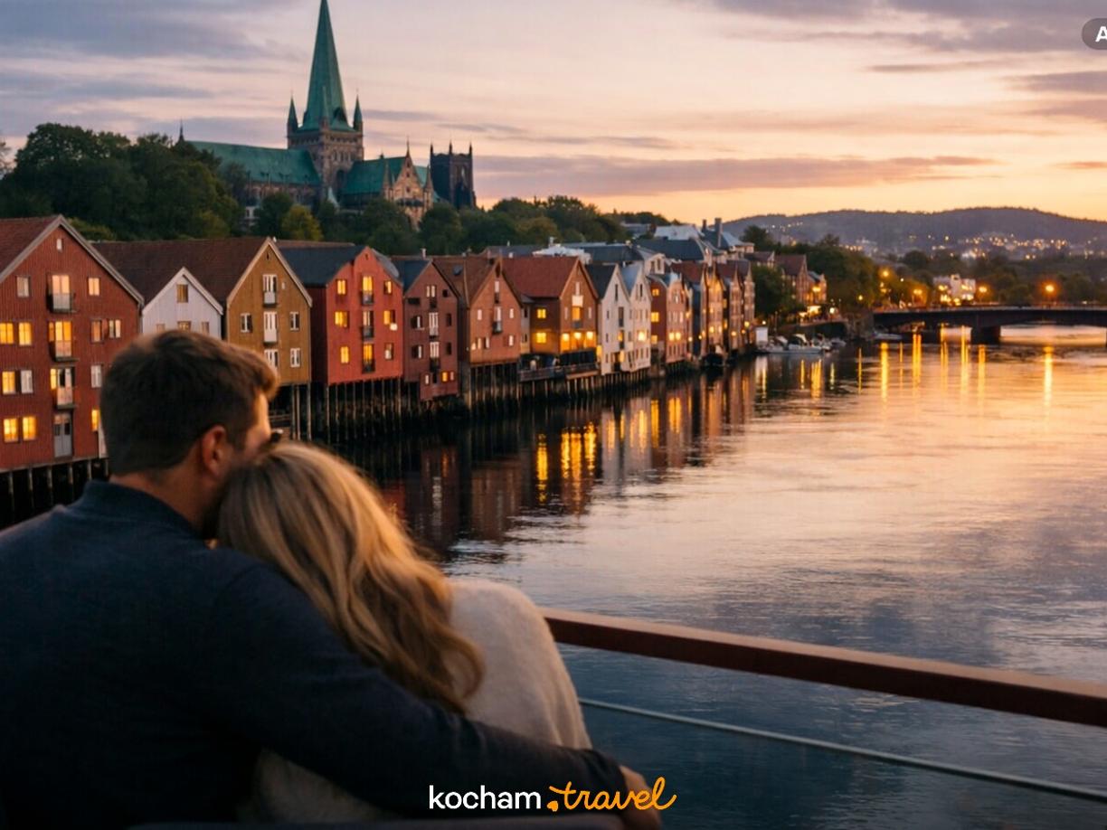 Ilustracja do tematu: Gdzie nocować w Trondheim w Norwegii na romantyczny weekend we dwoje?
