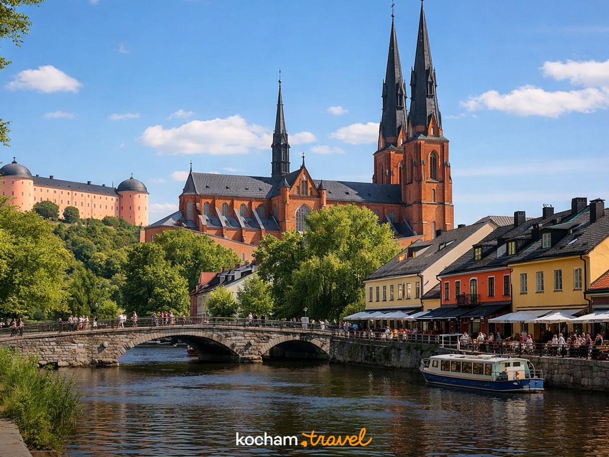 Ilustracja do tematu: Gotowy plan podróży: wyjazd na długi weekend do Uppsali w Szwecji