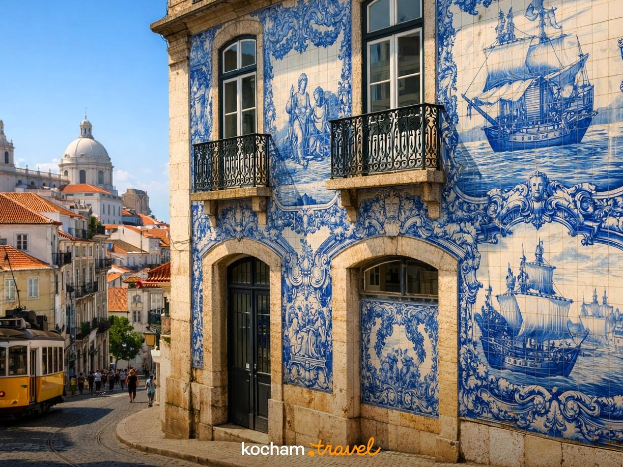 Ilustracja do tematu: City break z Wrocławia: Lizbona – gdzie podziwiać najpiękniejsze tradycyjne azulejos w stolicy Portugalii?