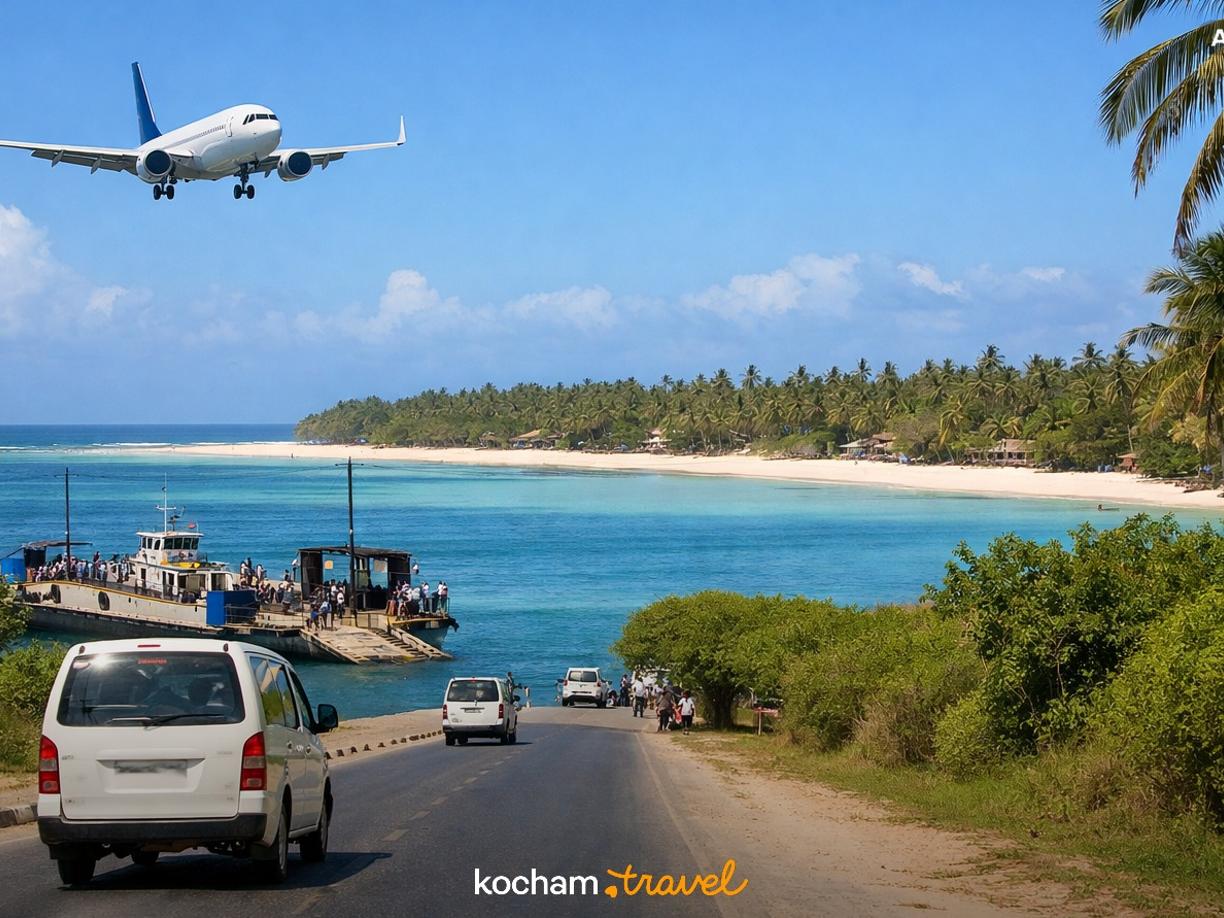 Ilustracja do tematu: Gdzie samolotem na urlop: Kenia i Diani Beach – praktyczny poradnik dojazdu z lotniska w Mombasie