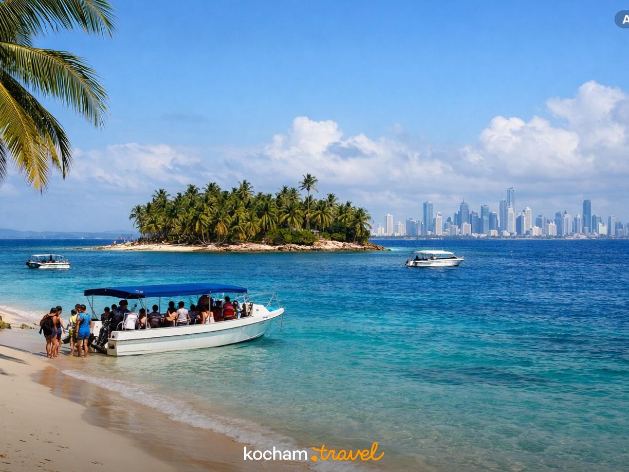 Ilustracja do tematu: Gotowy pomysł na wakacje w Panamie i jednodniowe rejsy z Panama City na pobliskie wyspy
