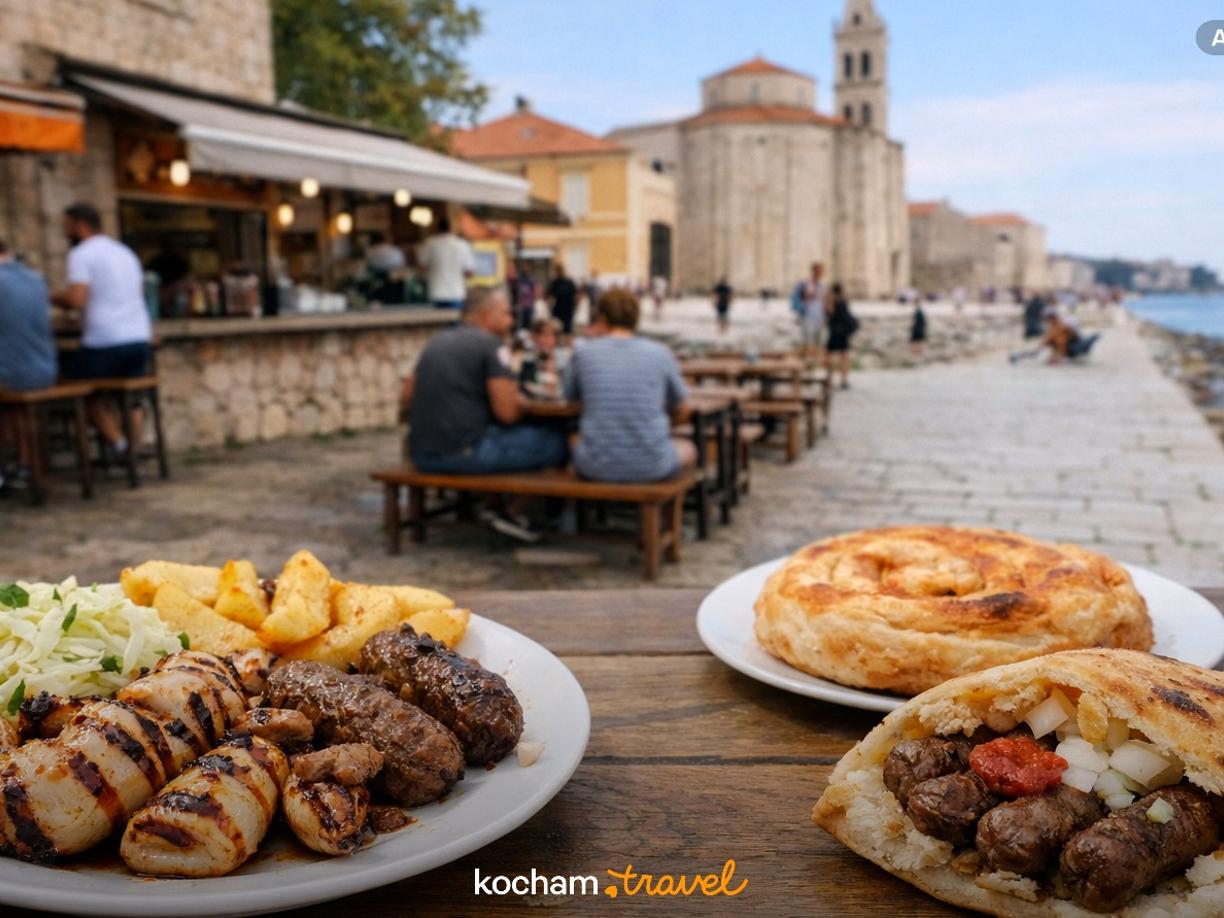 Ilustracja do tematu: Zadar: gdzie zjeść — lokalne klasyki i street food?