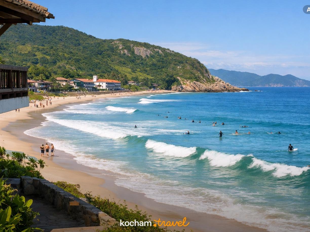 Ilustracja do tematu: Gdzie nocować we Florianópolis w Brazylii, planując aktywny wyjazd na surfing