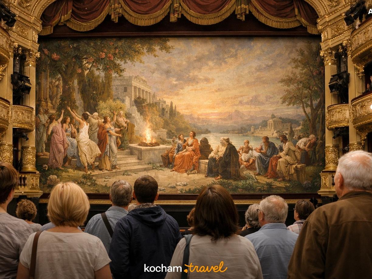 Ilustracja do tematu: Teatr im. Juliusza Słowackiego. Kiedy można wejść do środka i zobaczyć słynną kurtynę Siemiradzkiego?