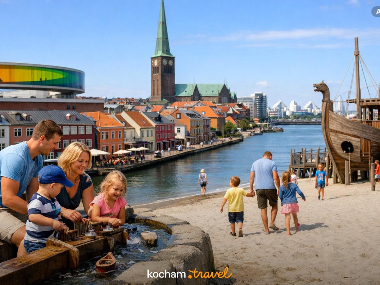 Ilustracja do tematu: Gotowy plan podróży: wyjazd do Aarhus w Danii na rodzinny weekend z atrakcjami dla najmłodszych