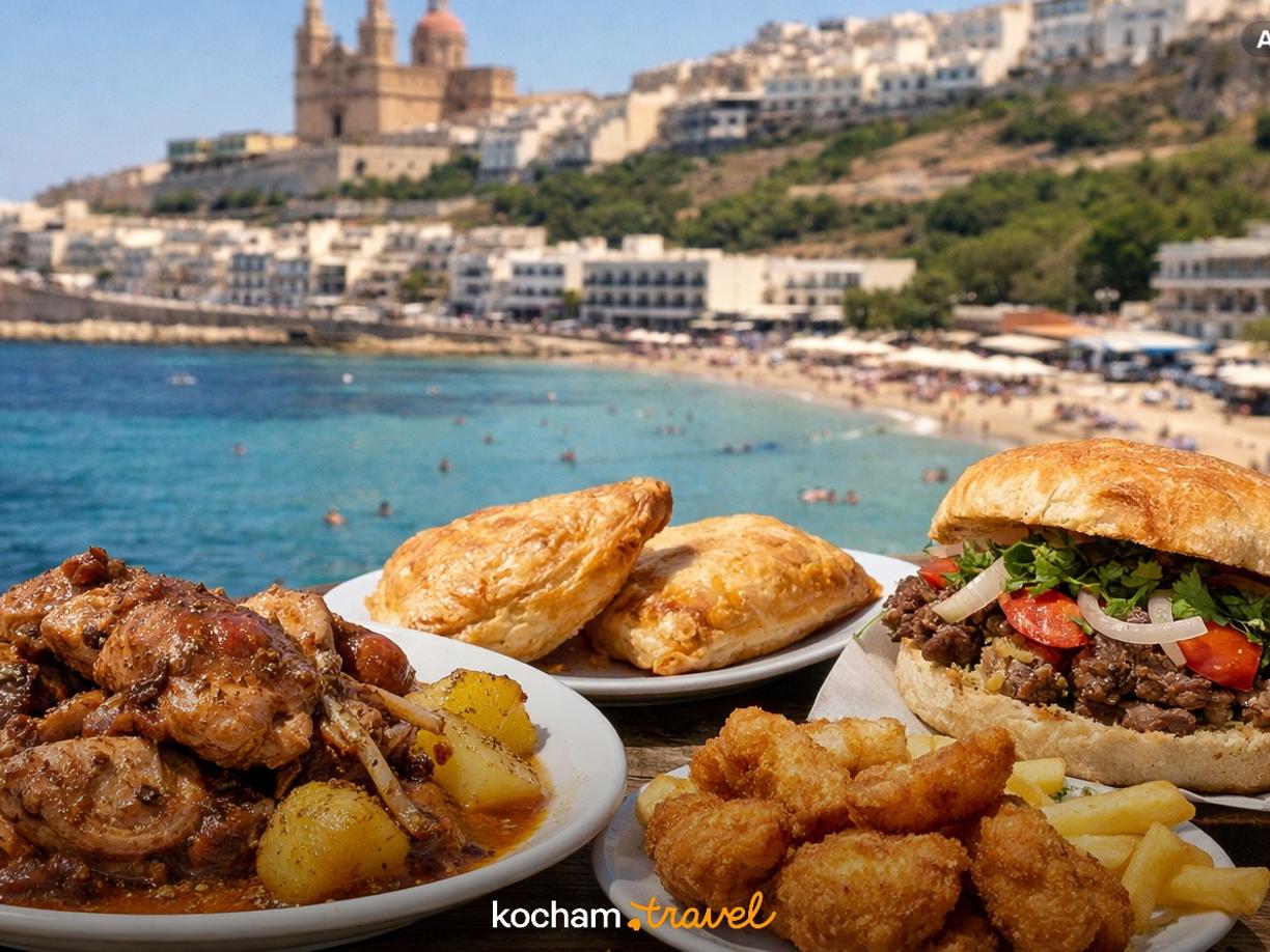 Ilustracja do tematu: Mellieħa: gdzie zjeść — lokalne klasyki i street food?