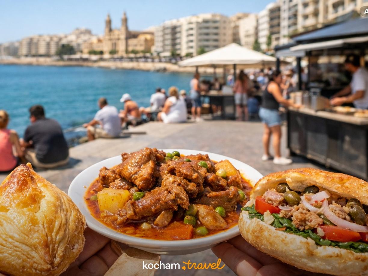 Ilustracja do tematu: Sliema: gdzie zjeść — lokalne klasyki i street food?