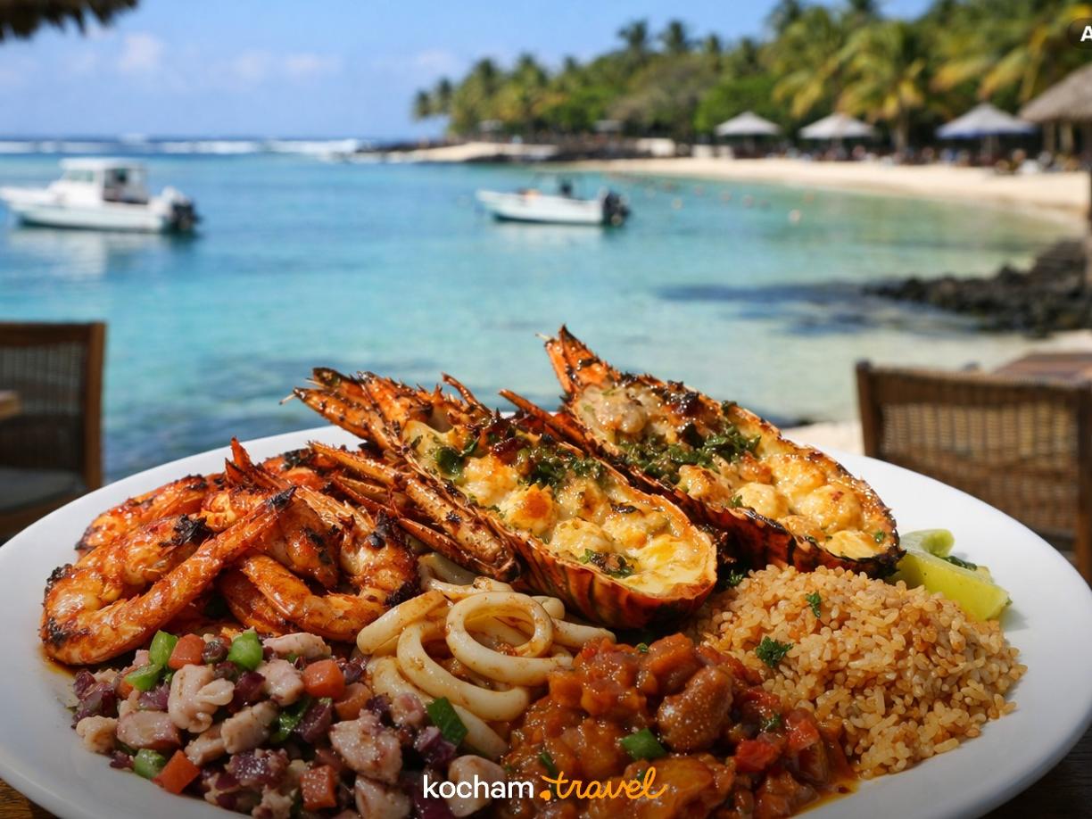 Ilustracja do tematu: Mauritius. Gdzie na świeże owoce morza w Blue Bay: polecane restauracje i kreolskie specjały