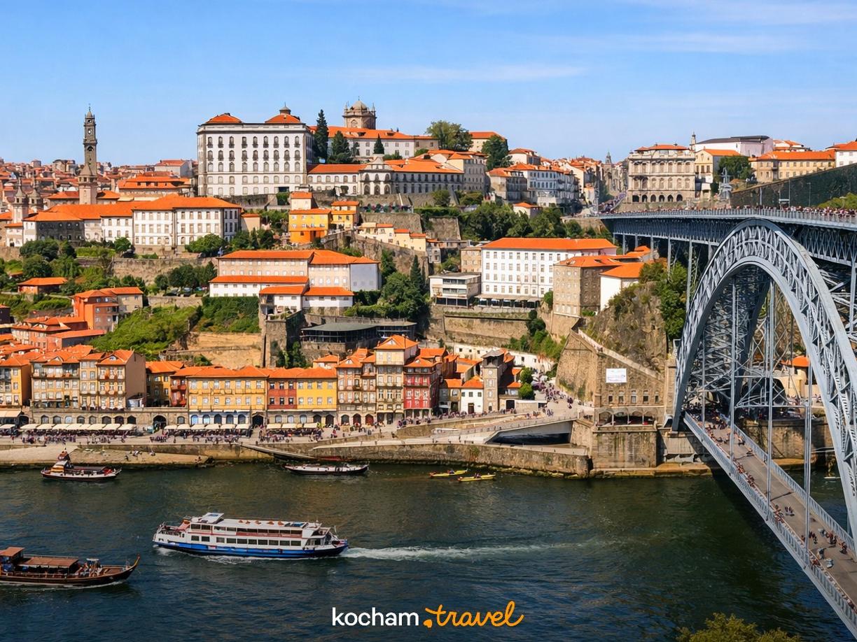 Ilustracja do tematu: City break z Krakowa: Porto - co zobaczyć za darmo? Przewodnik po bezpłatnych atrakcjach portugalskiego miasta.
