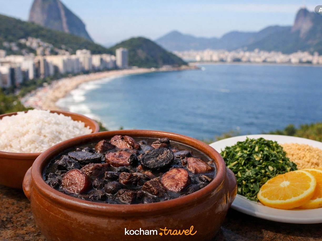 Ilustracja do tematu: Brazylia. Feijoada w Rio de Janeiro: jak wygląda tradycyjny niedzielny obiad i z czym się go podaje
