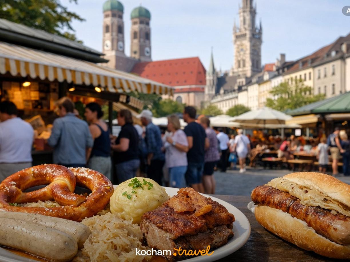 Ilustracja do tematu: Monachium: gdzie zjeść — lokalne klasyki i street food?
