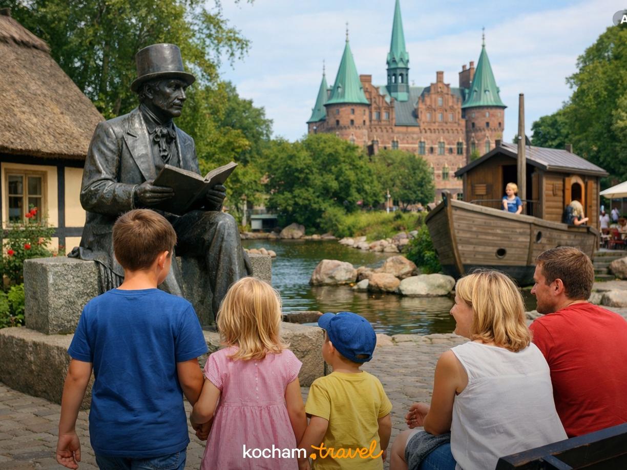 Ilustracja do tematu: Gotowy plan podróży: wyjazd do Odense w Danii z dziećmi – harmonogram łączący baśniowe atrakcje, przerwy na jedzenie i czas na odpoczynek