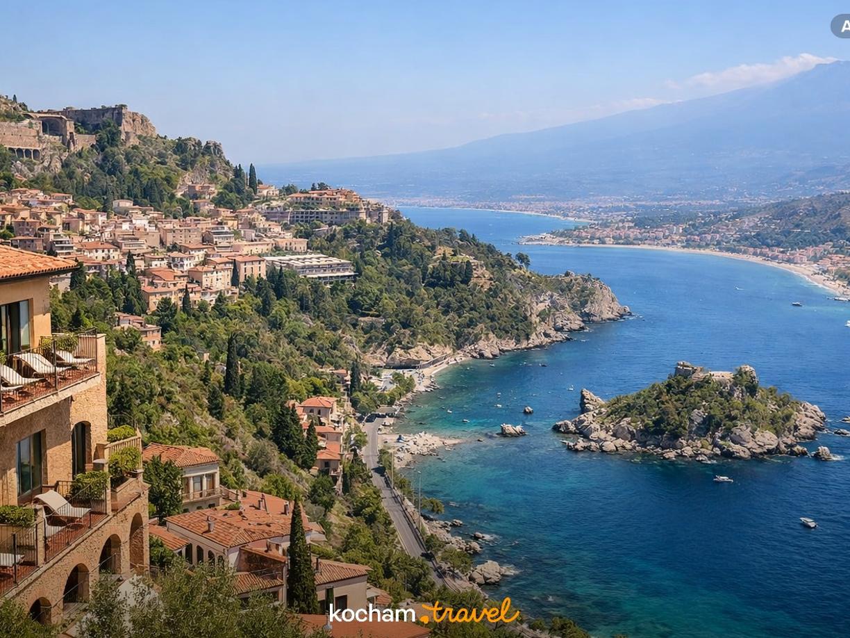 Ilustracja do tematu: Taormina: jak dojechać i gdzie spać — przejrzysty plan?