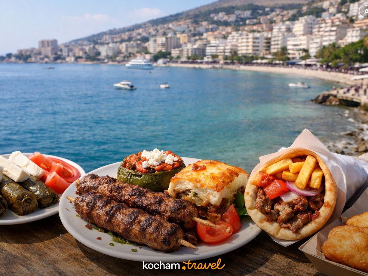Ilustracja do tematu: Saranda: gdzie zjeść — lokalne klasyki i street food?