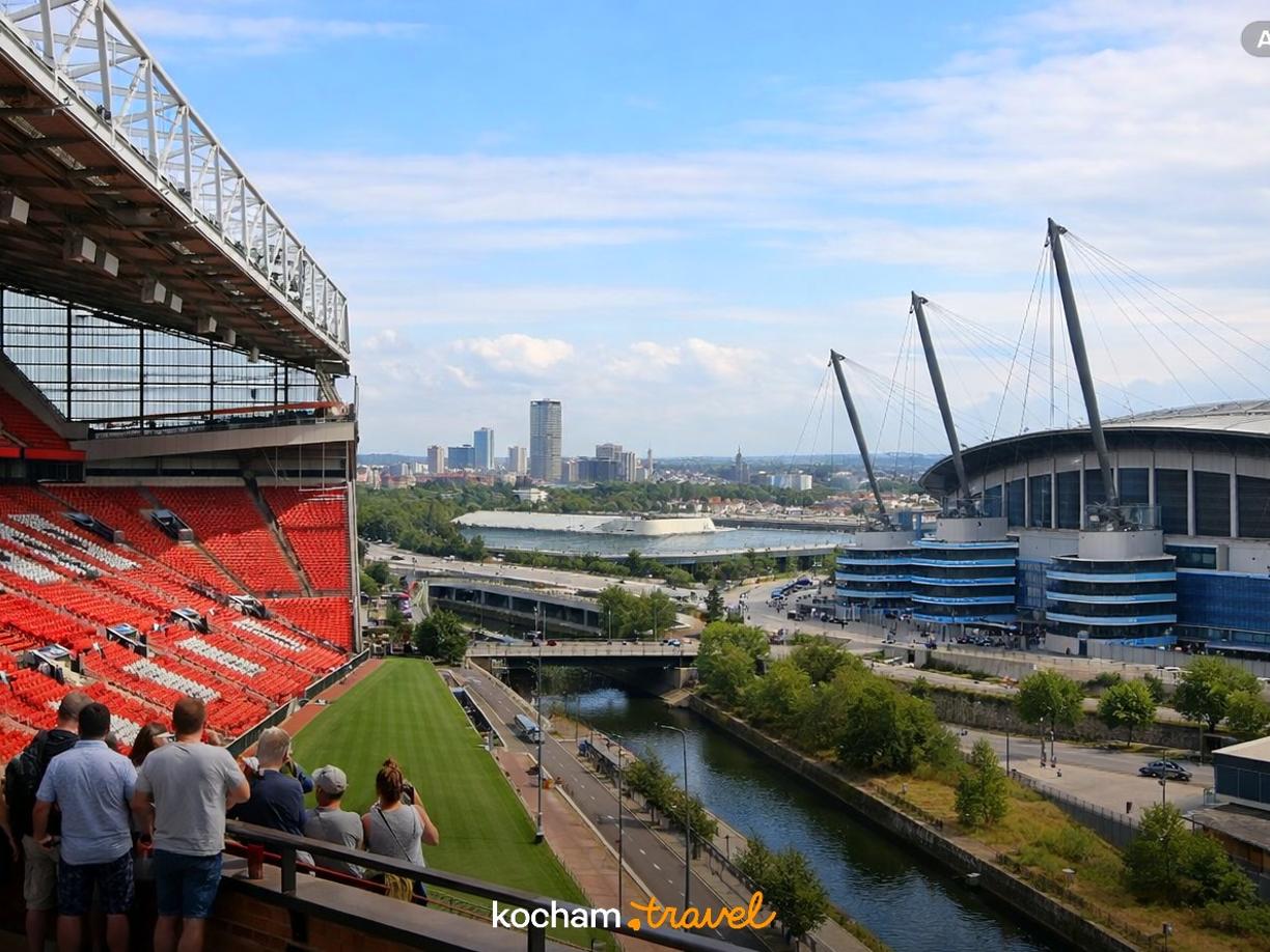 Ilustracja do tematu: Wielka Brytania. Piłkarski Manchester dla kibiców: zwiedzanie Old Trafford i Etihad Stadium