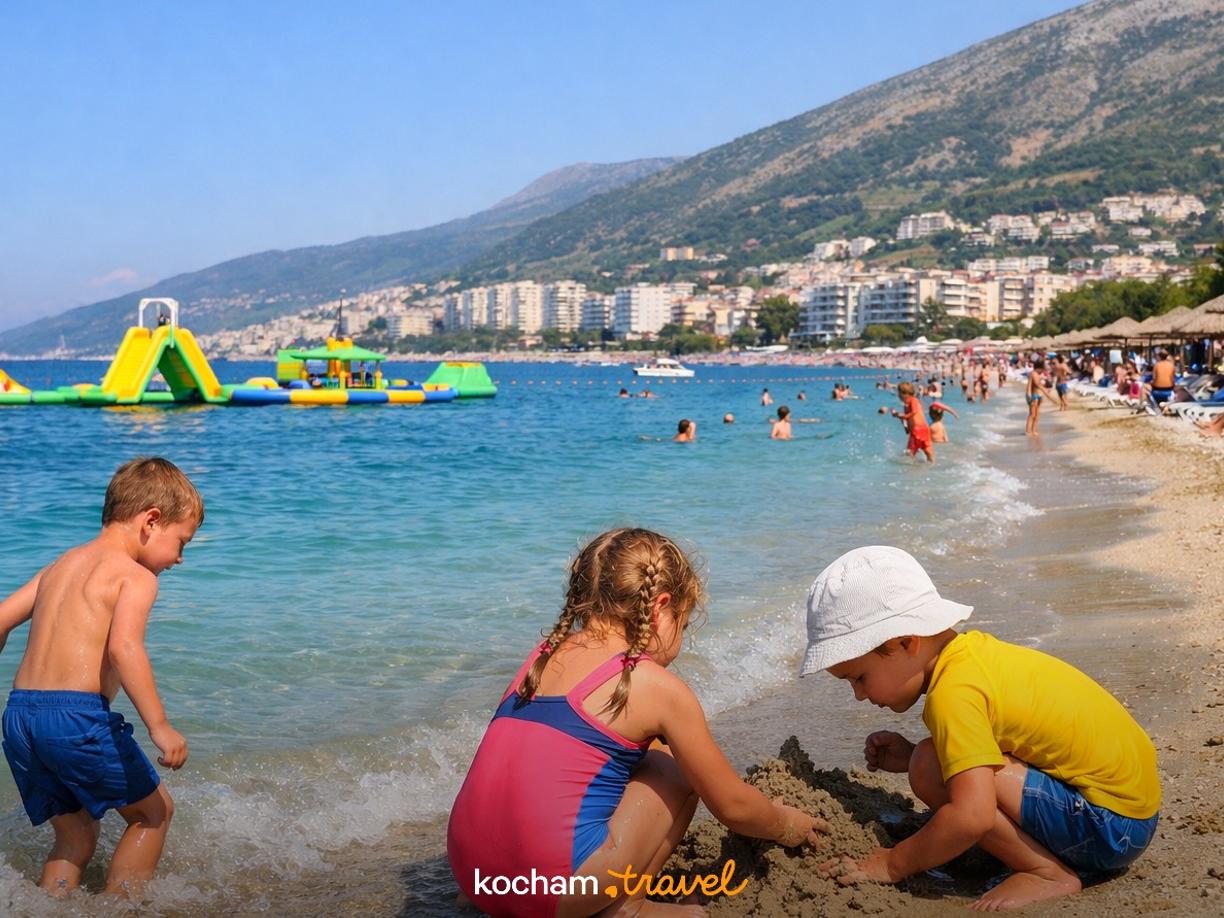 Ilustracja do tematu: Albania. Vlora z dziećmi – jakie atrakcje czekają na najmłodszych turystów?