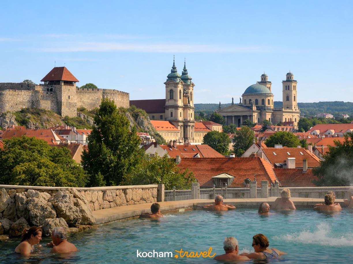 Ilustracja do tematu: City break w Egerze na Węgrzech: weekend śladami historii i relaks w gorących źródłach.
