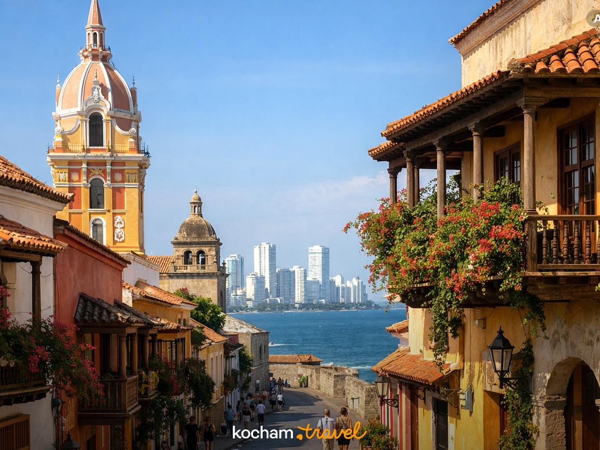 Ilustracja do tematu: Jak zaplanować wakacje do: Cartageny w Kolumbii