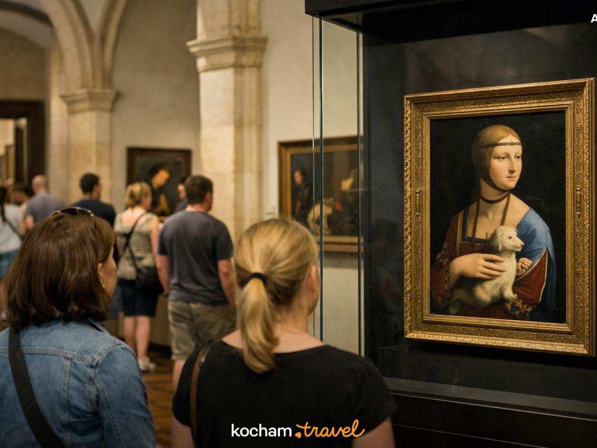 Ilustracja do tematu: Muzeum Książąt Czartoryskich: jak zaplanować wizytę i zobaczyć słynną Damę z gronostajem?