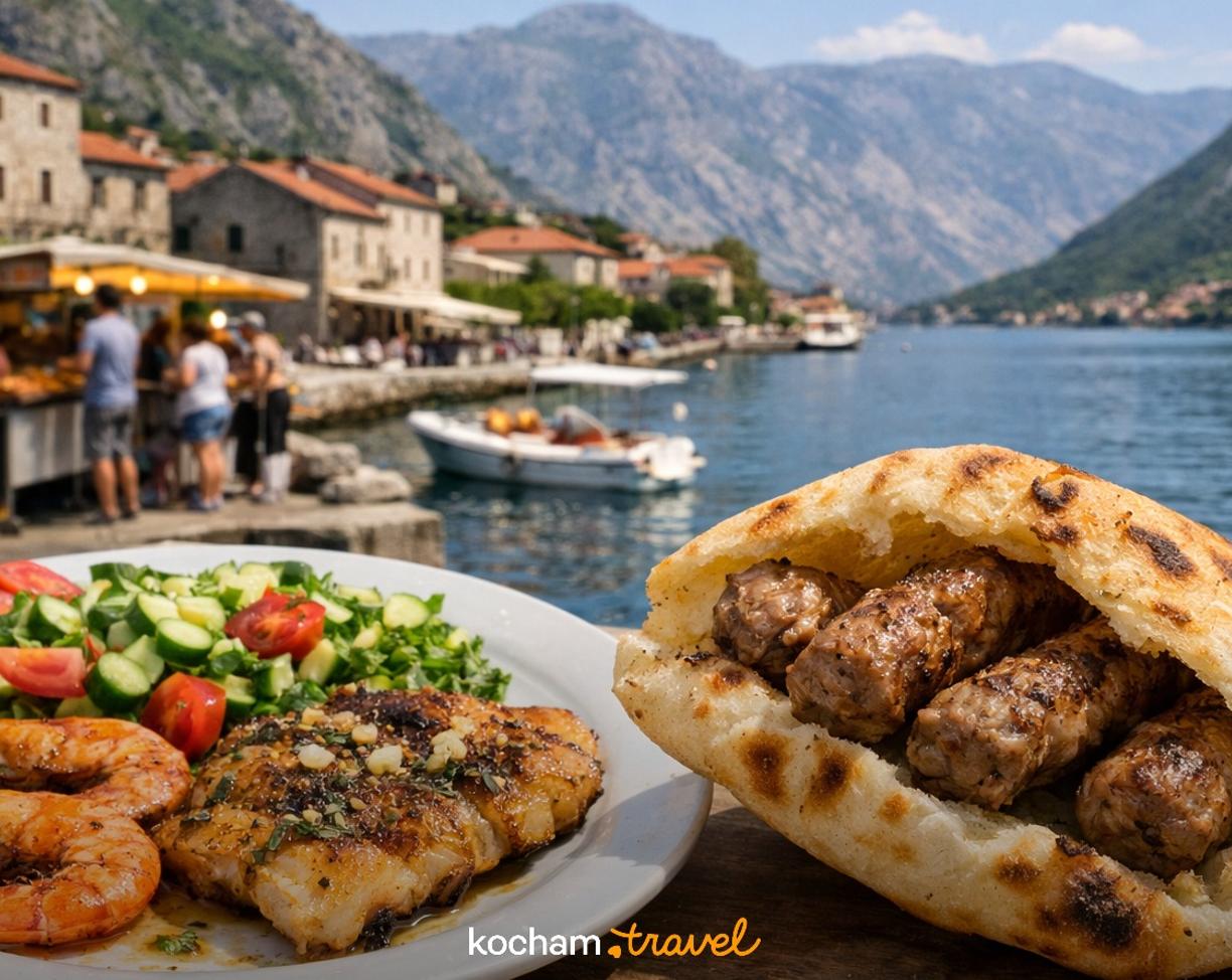 Ilustracja do tematu: Kotor: gdzie zjeść — lokalne klasyki i street food?