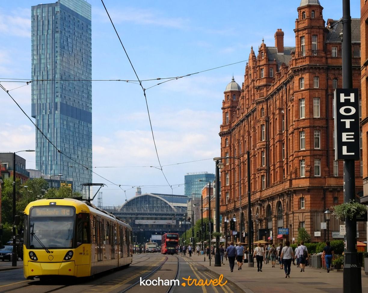 Ilustracja do tematu: Manchester: jak dojechać i gdzie spać — przejrzysty plan?
