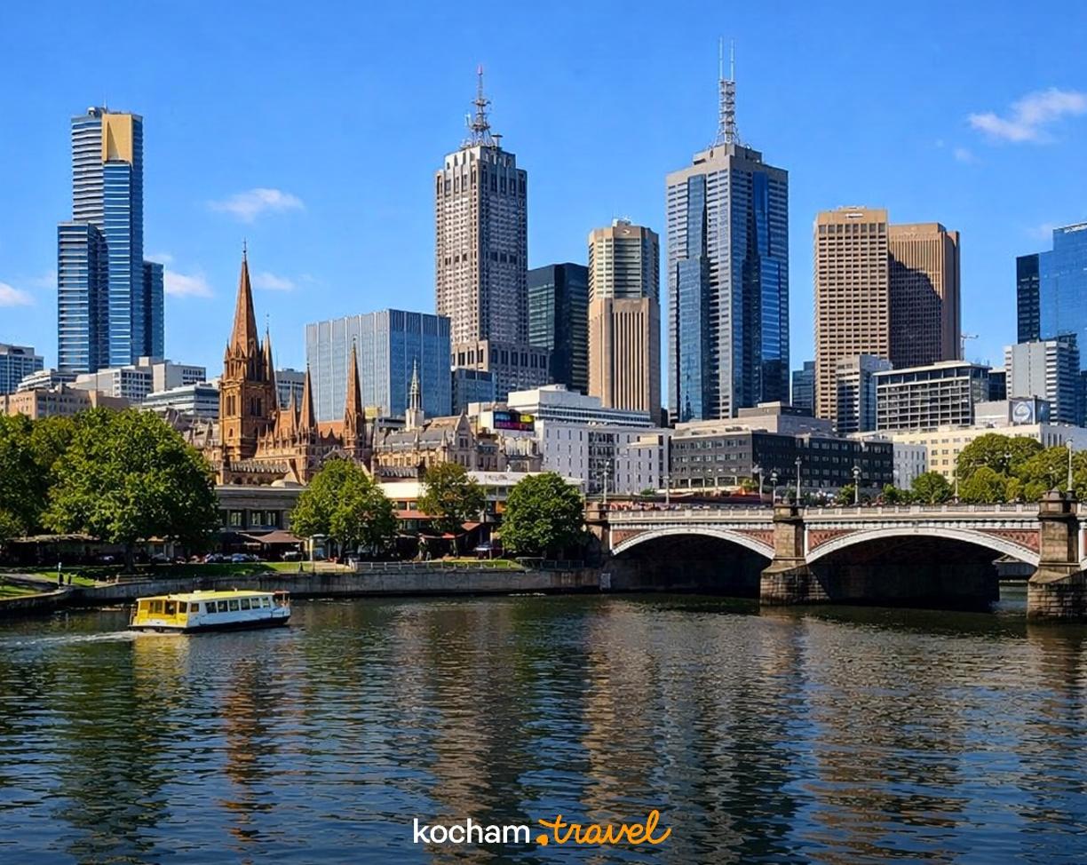 Ilustracja do tematu: Gotowy plan podróży: wyjazd do Melbourne w Australii na 7 dni