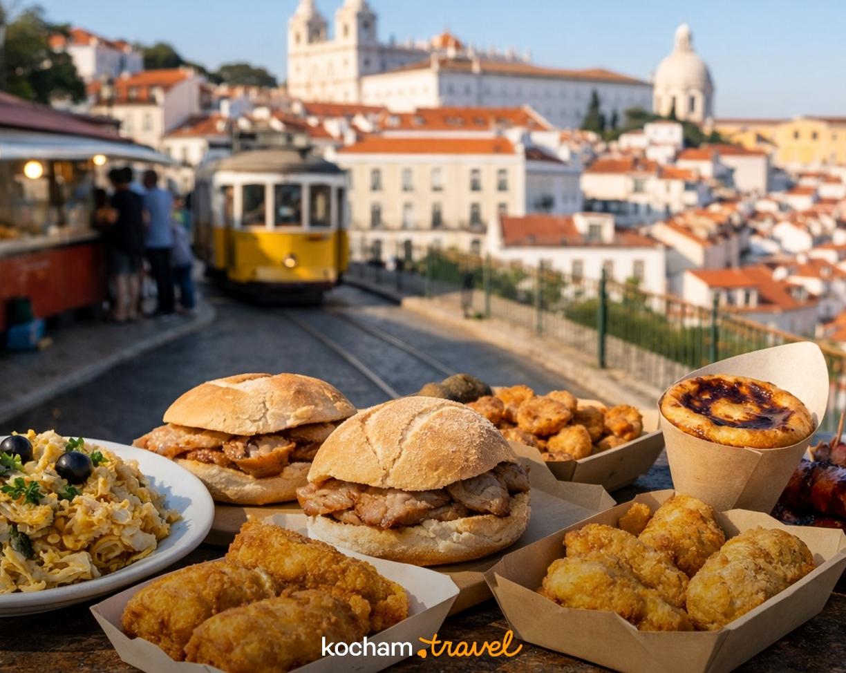 Ilustracja do tematu: Portugalia. Lizbona: gdzie zjeść - lokalne klasyki i street food?