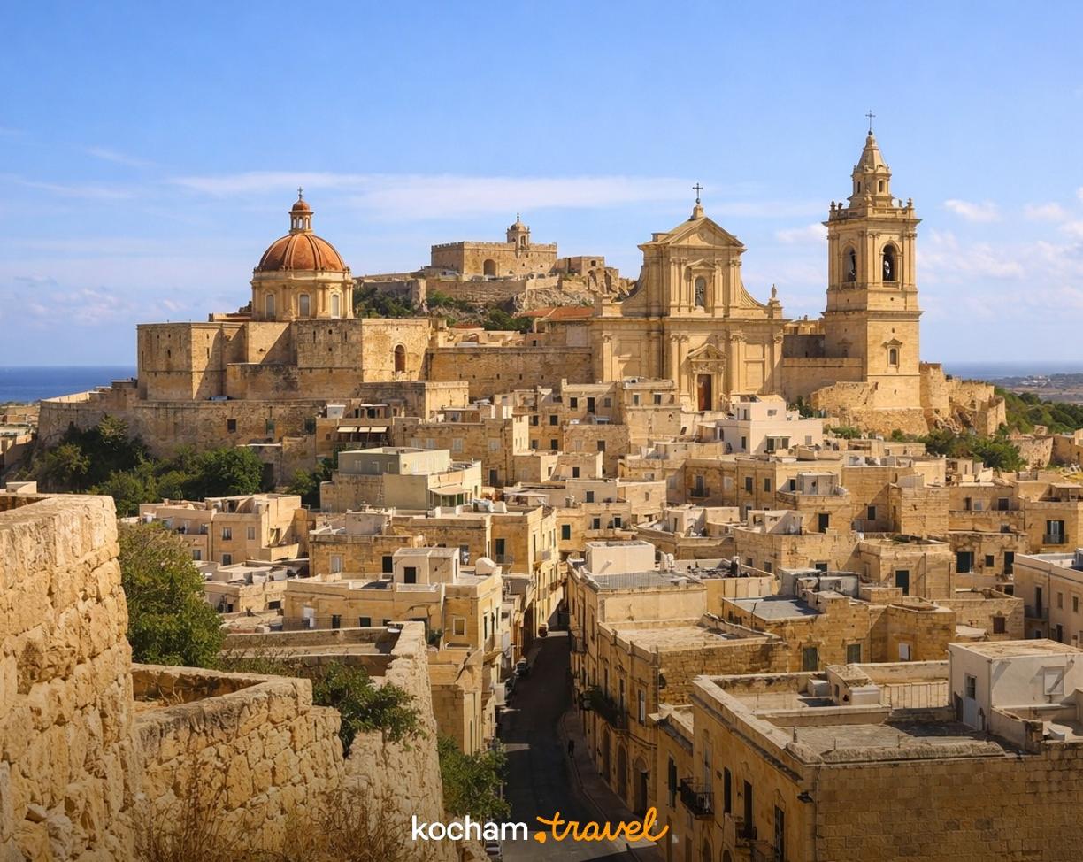 Ilustracja do tematu: Gotowy plan zwiedzania: Victoria, Malta - 3 dni
