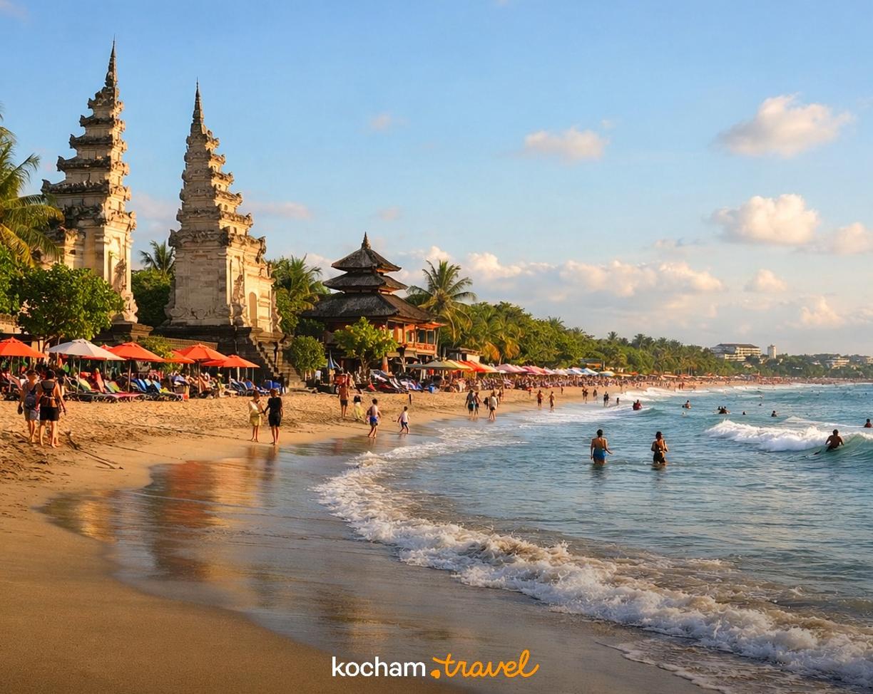 Ilustracja do tematu: Gotowy plan zwiedzania: Kuta, Indonezja - 3 dni