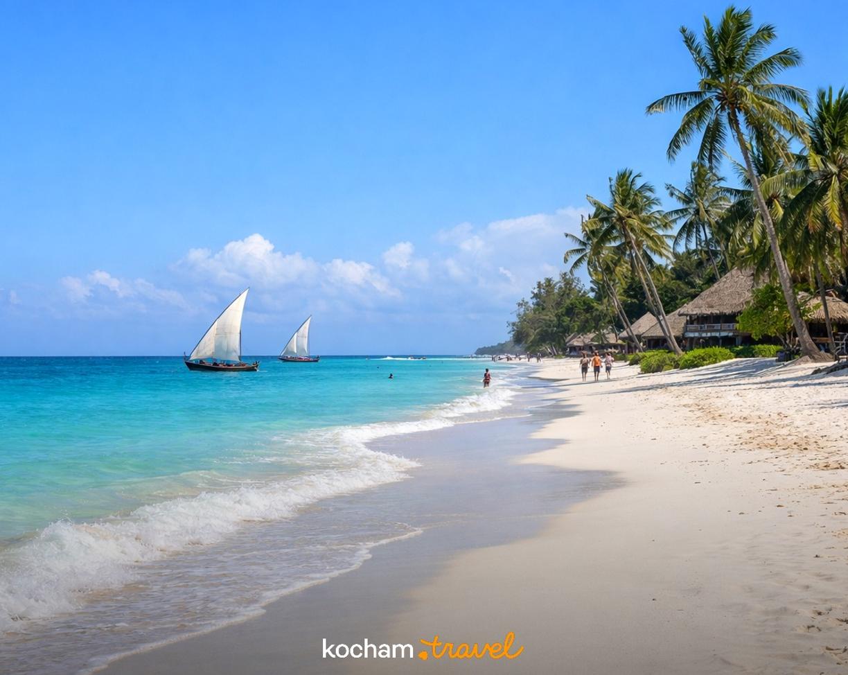 Ilustracja do tematu: Gotowy plan zwiedzania: Diani Beach, Kenia - 3 dni