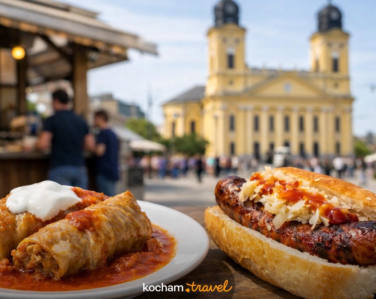 Ilustracja do tematu: Debreczyn: gdzie zjeść — lokalne klasyki i street food?