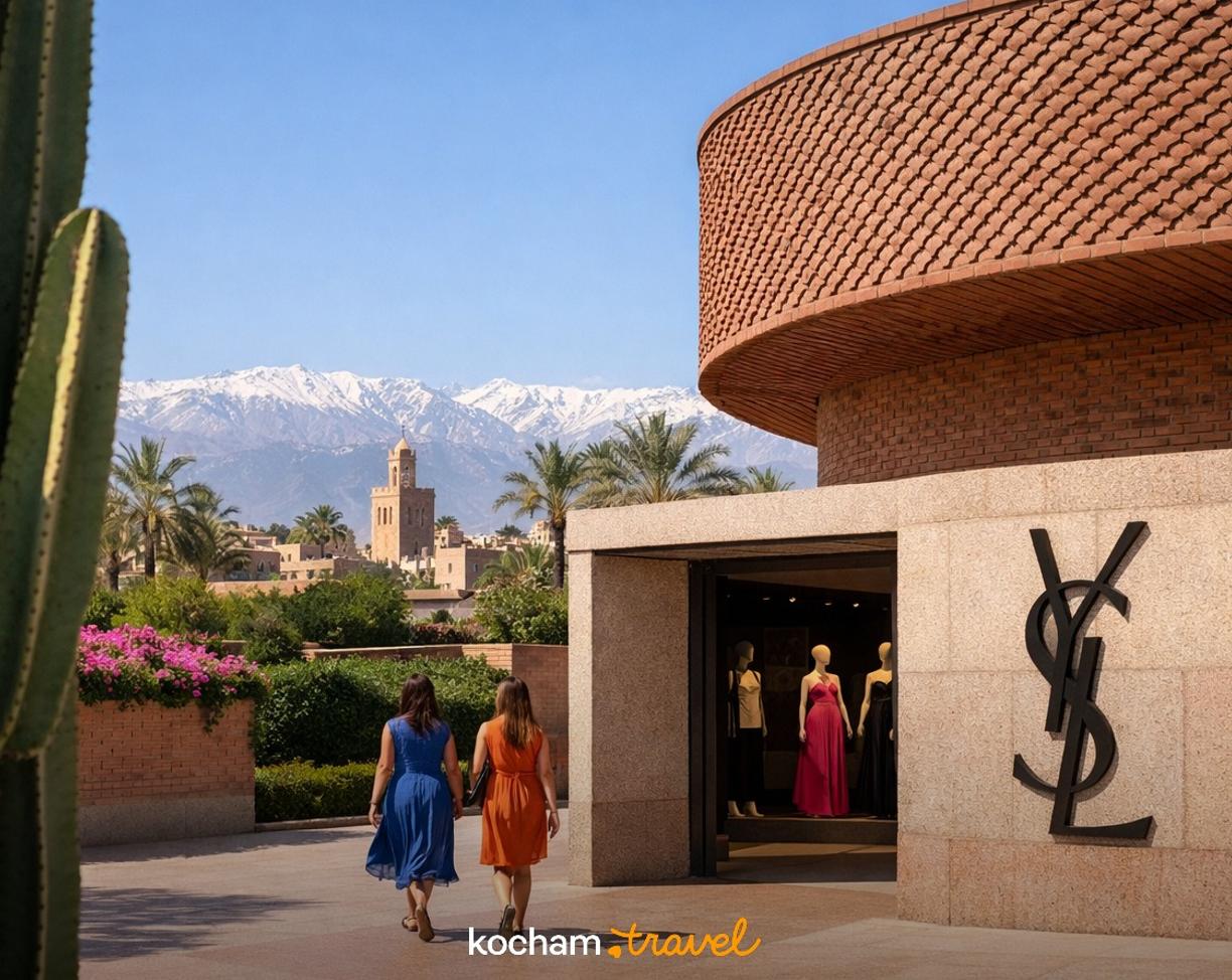 Ilustracja do tematu: Gdzie samolotem na urlop: Maroko i modowe dziedzictwo, czyli zwiedzanie muzeum Yves Saint Laurenta w Marrakeszu